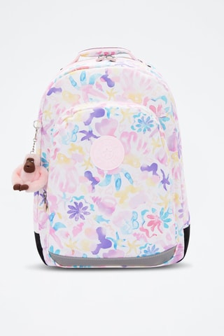 Mochila Class Room - Branco e rosa
