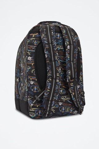 Mochila Class Room - Preto e azul