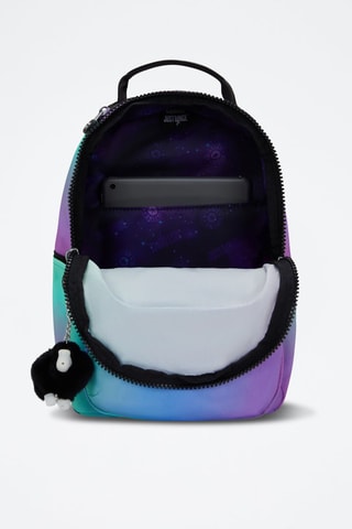 Mochila dip and dye Seoul - Violeta e azul