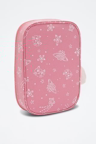 Estojo 100 Pens - Rosa-maquilhagem