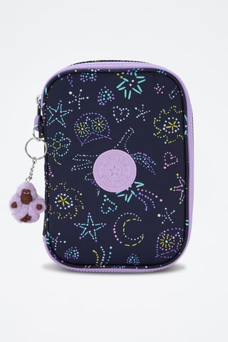 Estojo - Azul-escuro e malva