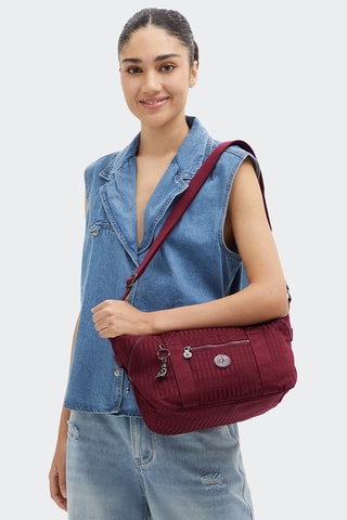 Mala de ombro Art Mini - Bordô