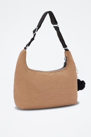 Mala de ombro Nikki - Castanho-claro