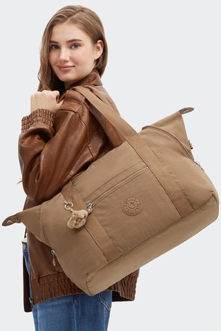 Mala de ombro Art M - Bege