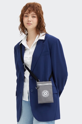 Mala a tiracolo Afia - Cinzento-claro