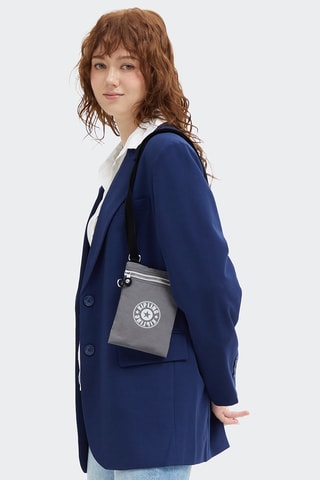 Mala a tiracolo Afia - Cinzento-claro