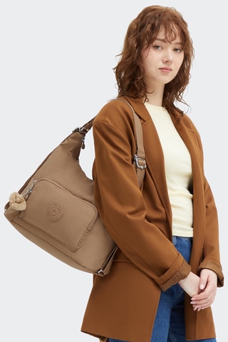 Mala a tiracolo Yenna - Castanho-claro