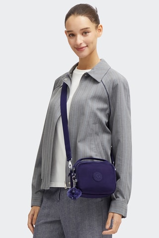 Mala a tiracolo Cahir - Azul-marinho