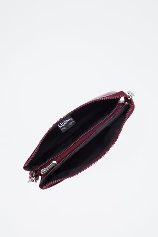 Mala a tiracolo envernizada Riri - Bordô