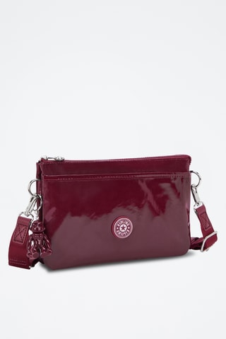 Mala a tiracolo envernizada Riri - Bordô