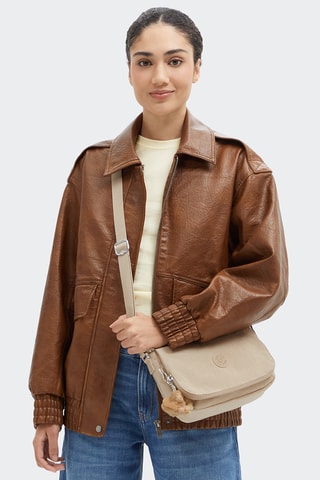 Mala a tiracolo Earthbeat - Bege