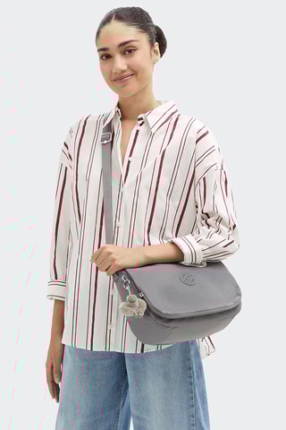 Mala a tiracolo Earthbeat - Cinzento