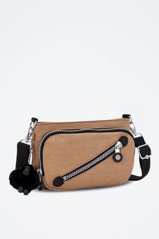 Mala a tiracolo New Milos - Castanho-claro