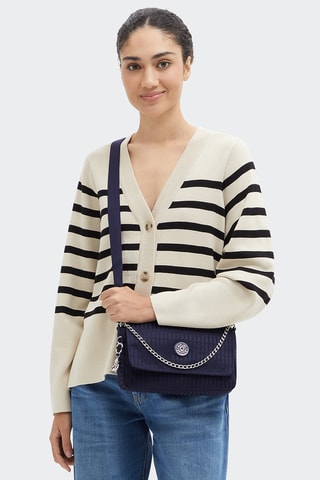 Mala a tiracolo Aras - Azul-noite