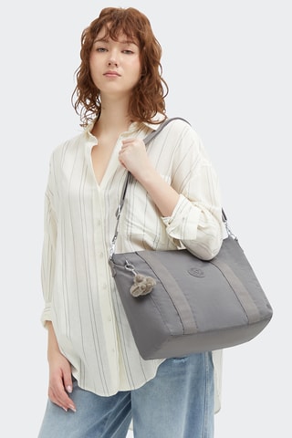 Mala shopper Asseni S - Cinzento-claro
