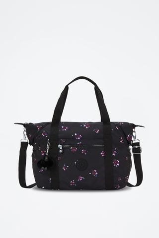 Mala shopper Art - Preto e bordô