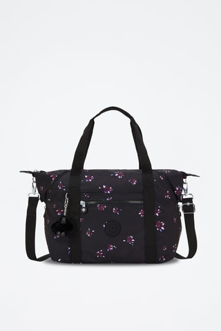 Mala shopper Art - Preto e bordô