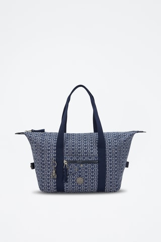 Mala shopper Casual Art - Azul-marinho