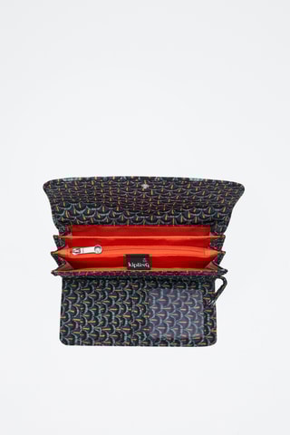 Carteira Money land - Cinzento-escuro e preto