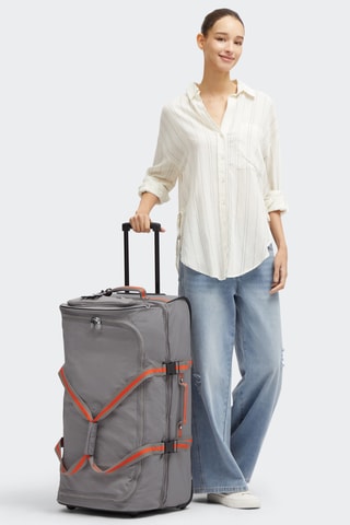 Saco de viagem com rodas Teagan L - Cinzento - 77 cm