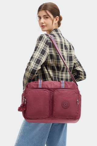 Saco de viagem Defea - Vermelho - 44 cm