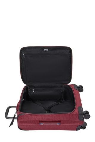Mala de cabine S New Youri Spin - Bordô - 55 cm