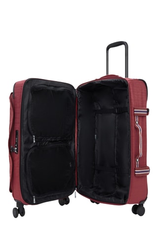 Mala média Spontaneous M - Bordô e preto - 66 cm