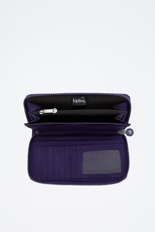 Carteira comprida Money World - Azul-marinho