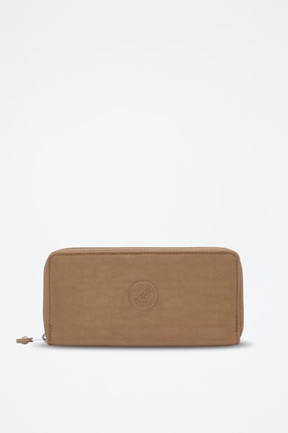 Carteira comprida Money World - Bege