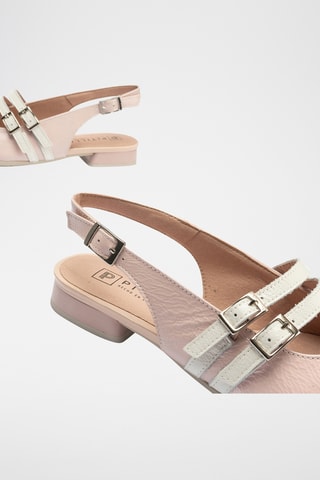 Scarpe baby in pelle verniciata - Nude