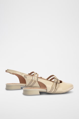 Scarpe baby in pelle verniciata - Beige