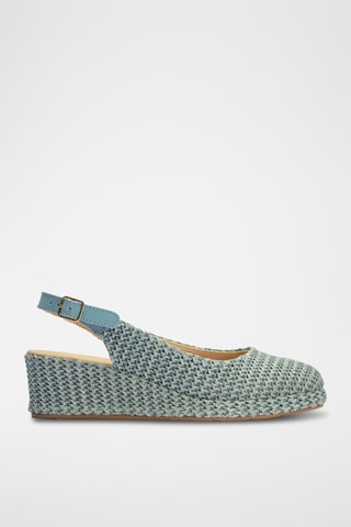 Espadrilles compensées - Bleu clair
