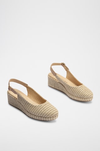 Espadrilles compensées - Beige