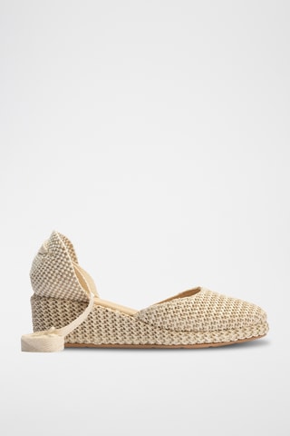 Espadrilles compensées - Beige