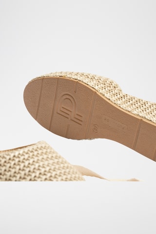 Espadrilles compensées - Beige