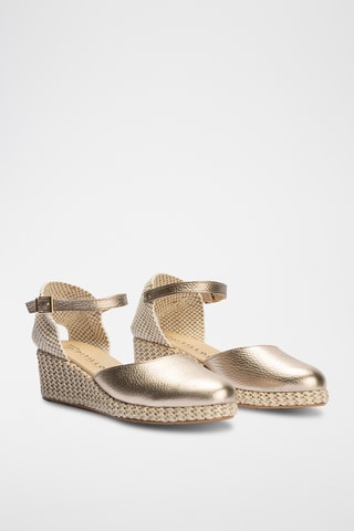 Espadrilles compensées - Doré