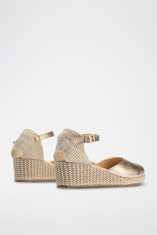 Espadrilles compensées - Doré