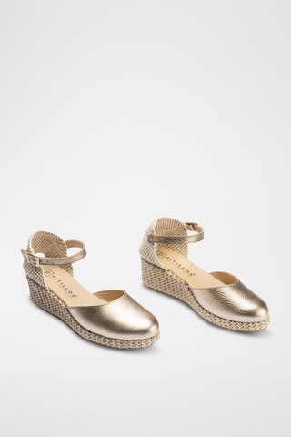 Espadrilles compensées - Doré