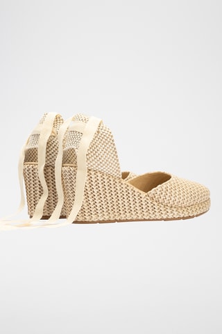 Espadrilles compensées - Beige