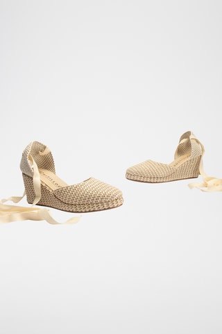 Espadrilles compensées - Beige