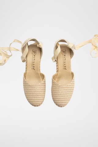 Espadrilles compensées - Beige