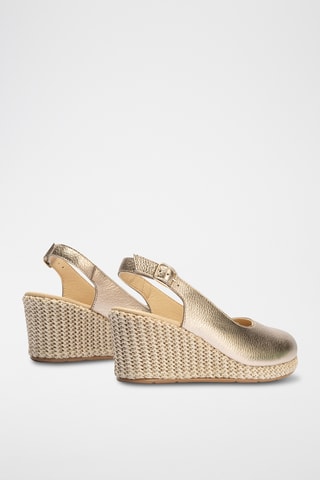 Espadrilles compensées - Doré