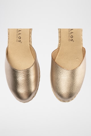 Espadrilles compensées - Doré