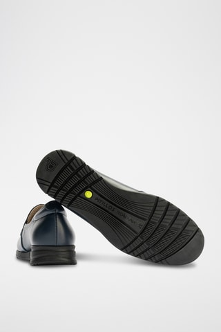 Mocassini in pelle nappa - Navy