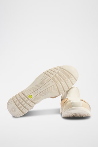 Sandali in pelle nappa - Ecrù e beige