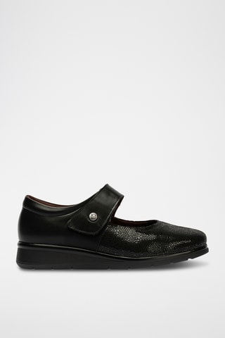 Scarpe baby in pelle nappa - Nero