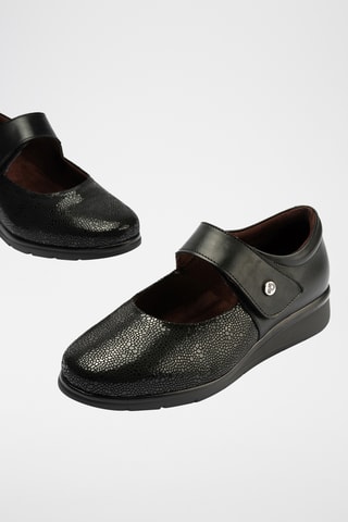 Scarpe baby in pelle nappa - Nero