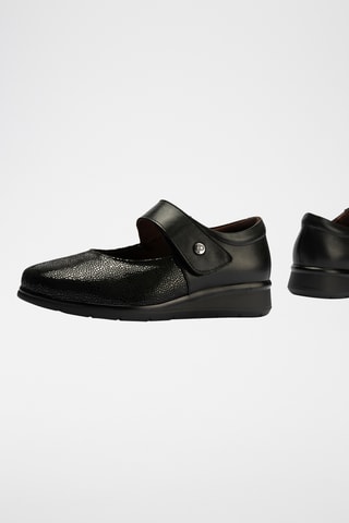 Scarpe baby in pelle nappa - Nero