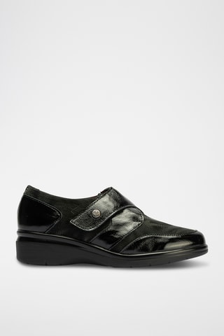 Derbys en cuir verni - Noir