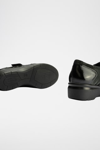 Derbys en cuir verni - Noir